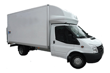 Van Rental Worthing - Ford Luton Box Tail Lift - Van hire Worthing