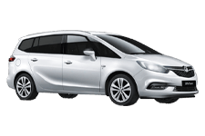 Van Rental Worthing - Vauxhall Zafira 7-Seater - Minibus hire Worthing